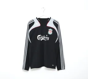 2008/09 LIVERPOOL adidas Football Training Sweat Top (L) Clima 365