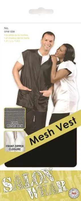 #3300-3304 Qfitt Mesh Vest / Black (PC)