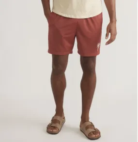 6" Mesh Short - Baked Clay