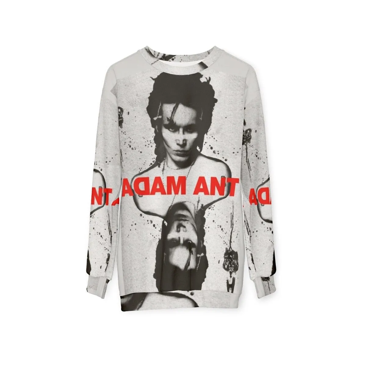 Adam Ant Playing Card Punk Rock Sweatshirt