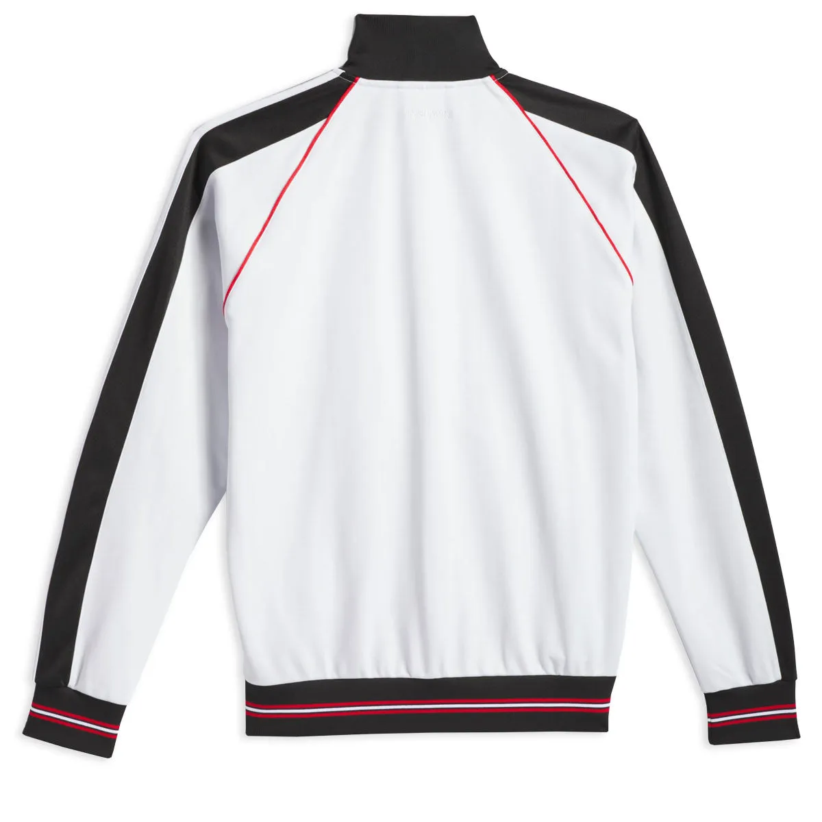 Adidas Tyshawn Track Jacket - Crystal White/Black/Better Scarlet