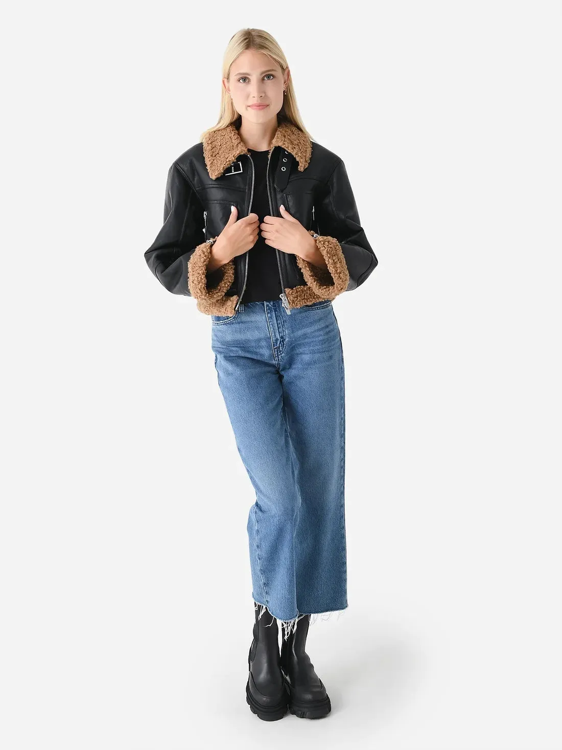 ALC Women's Aspen Faux Leather Jacket