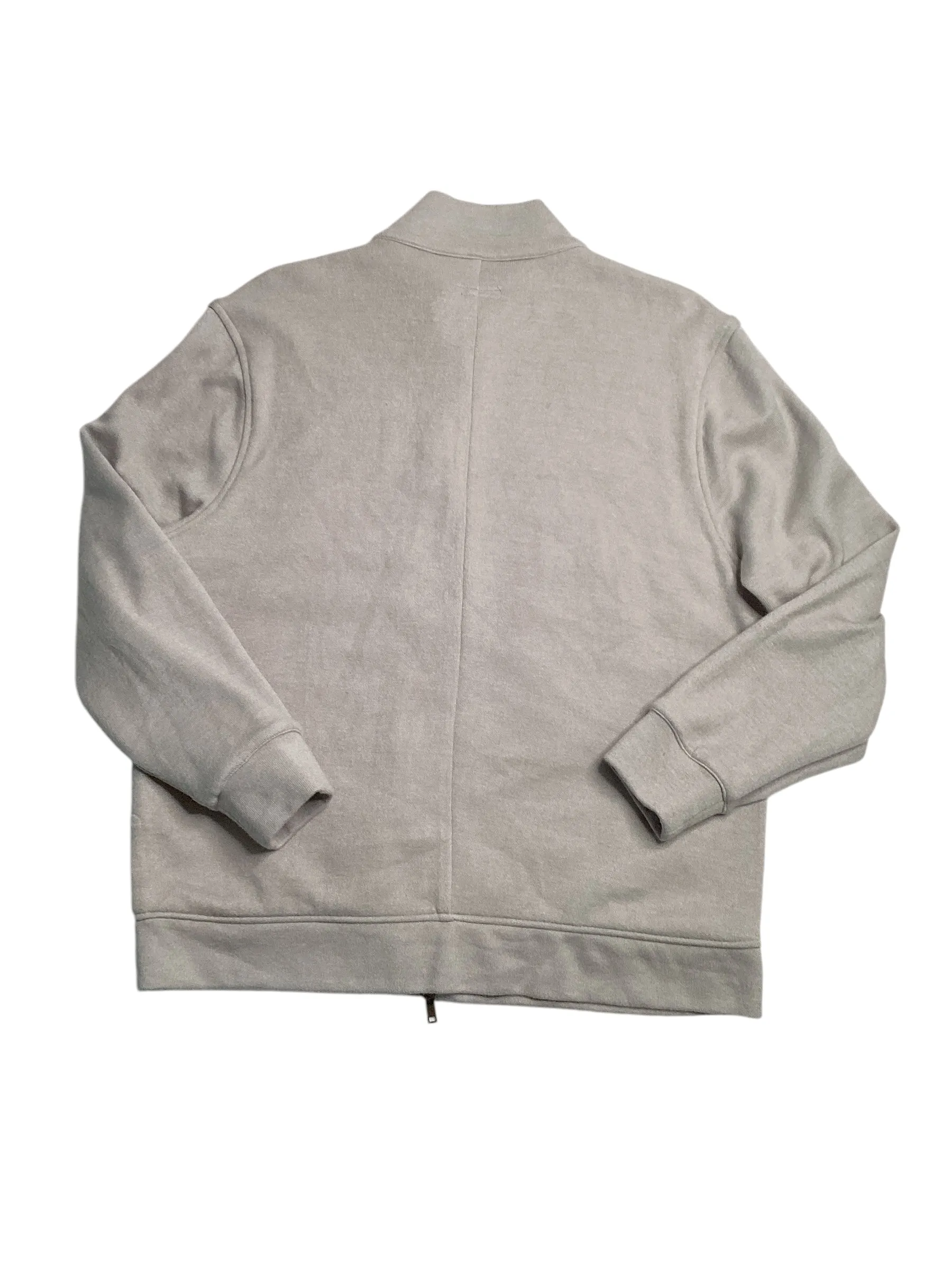Alfani Mens Mixed Media Quilted Bomber Jacket London Plane Cream XXL