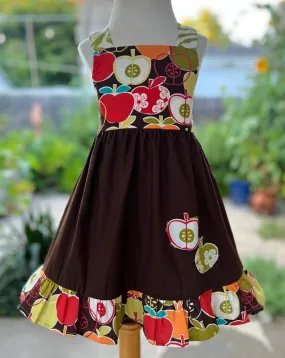 Apple Picking Fall Dress