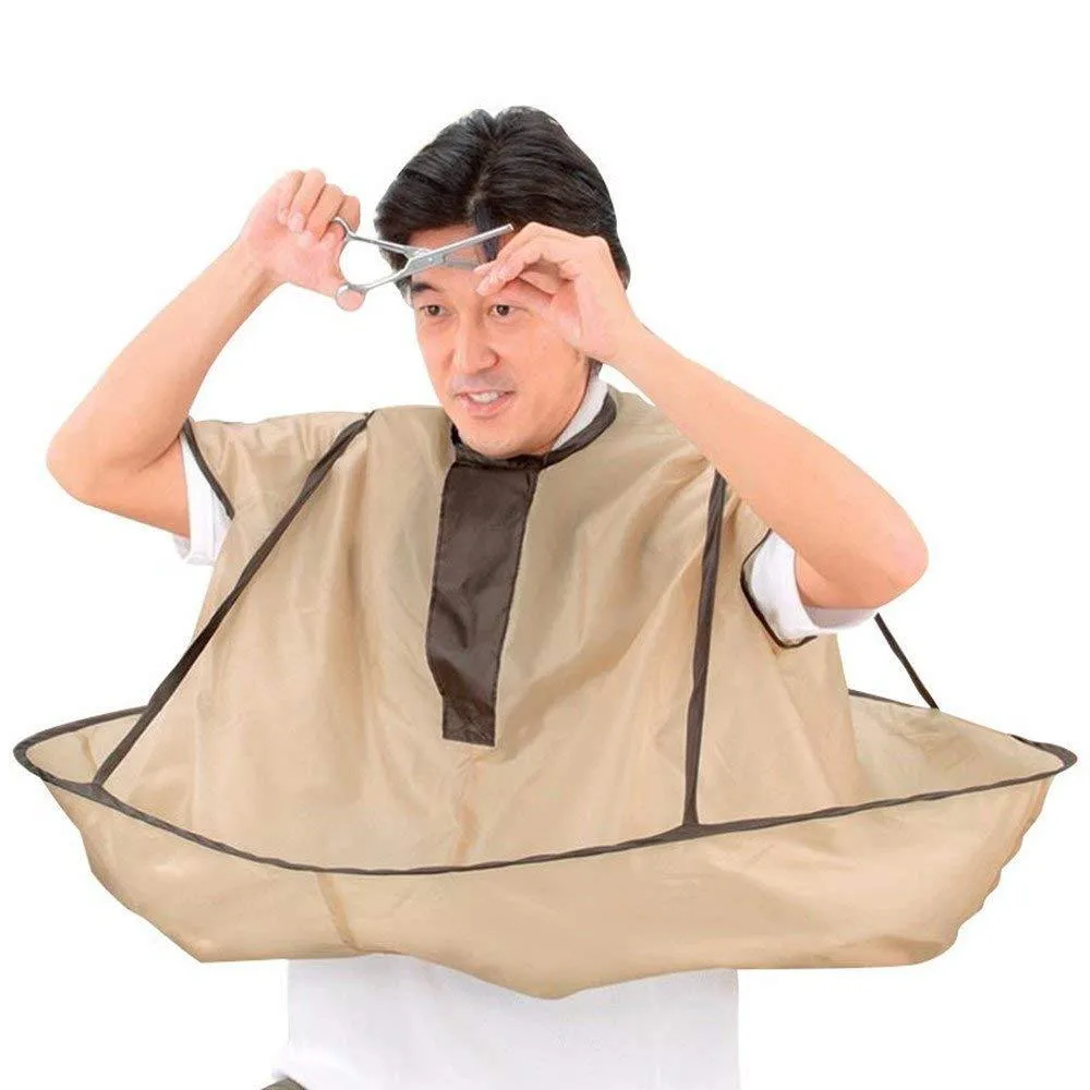 At Home Hair Cut Catching Cape – Do it Yourself Mess Fee – For all Ages and Stages