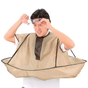 At Home Hair Cut Catching Cape – Do it Yourself Mess Fee – For all Ages and Stages