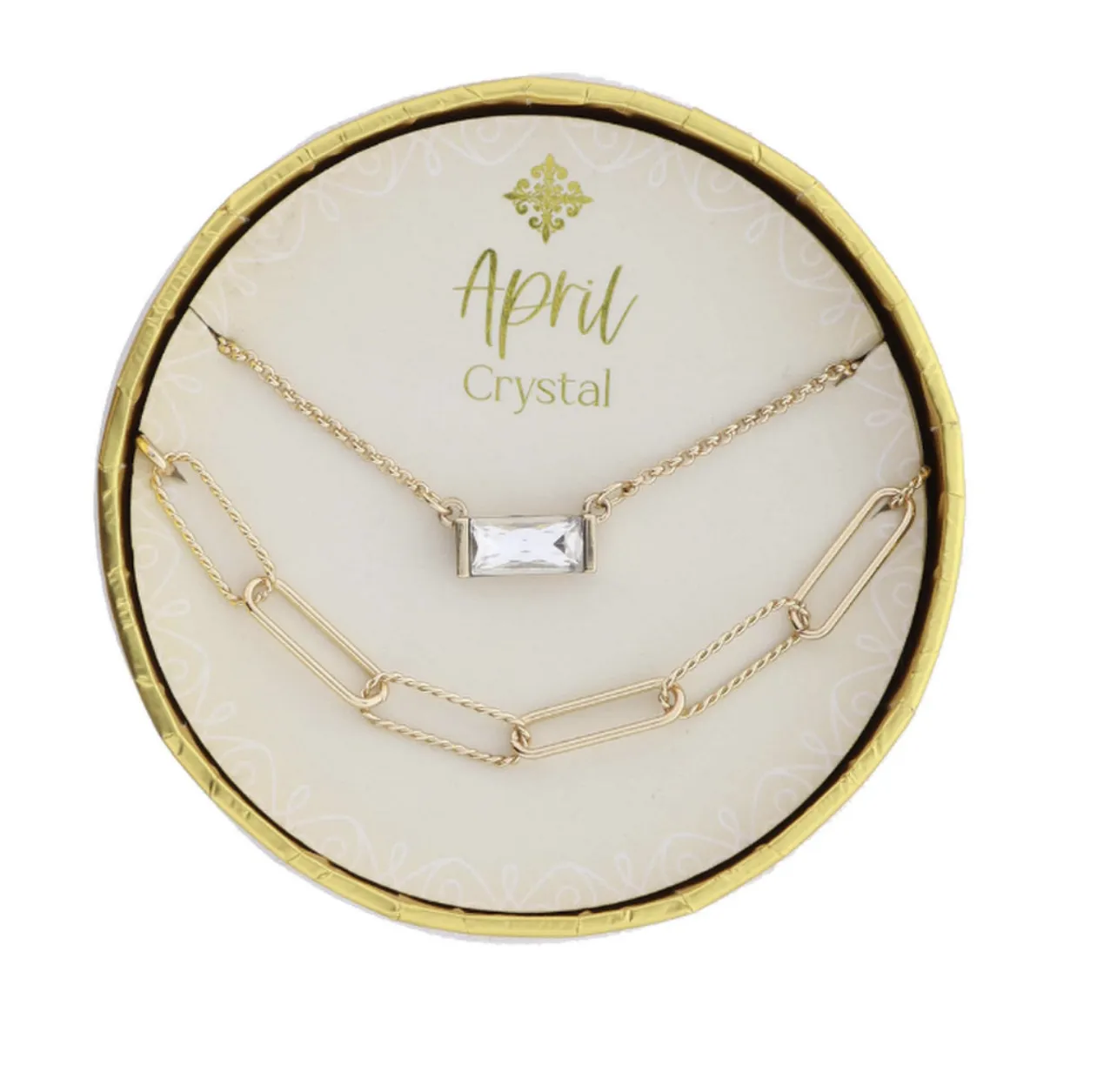 Birthstone Necklace Set