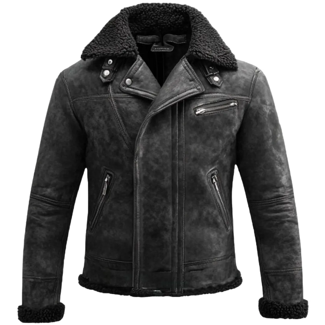 Black Shearling Jacket – Warmth and Style Combined | El Zoro