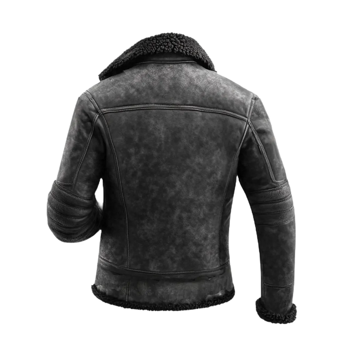 Black Shearling Jacket – Warmth and Style Combined | El Zoro