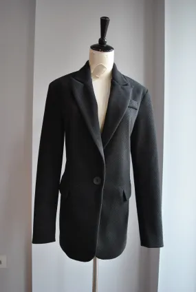 BLACK SPRING BLAZER JACKET