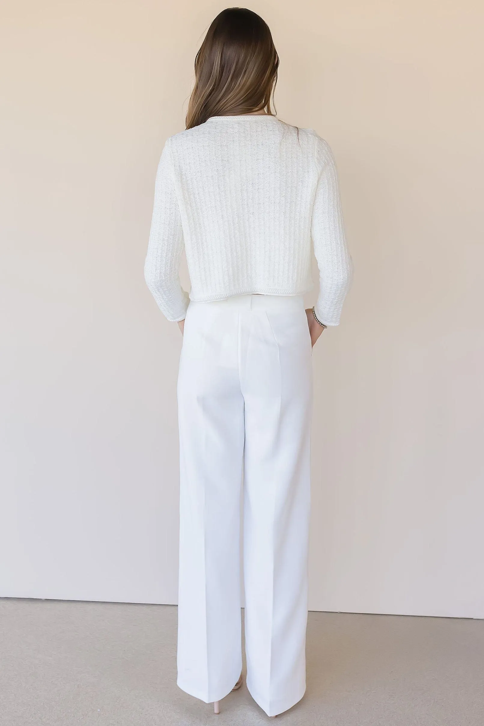 Blaise Pearl Button Cardigan