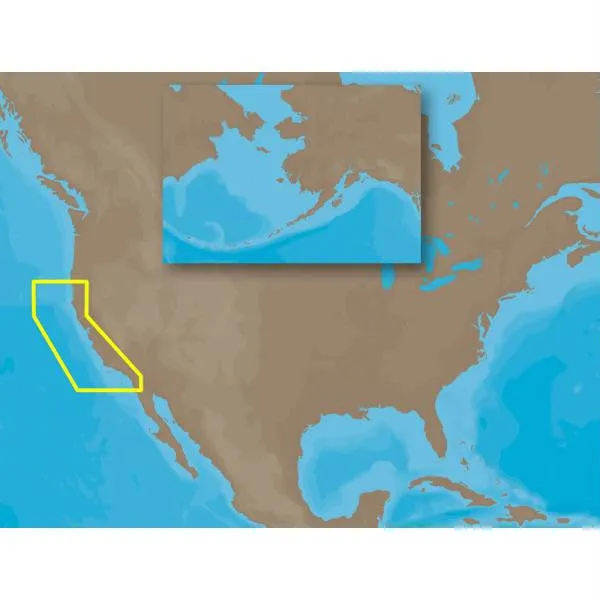 C-MAP MAX NA-M620 - San Diego, CA-Cape Blanco, OR - SD&trade; Card
