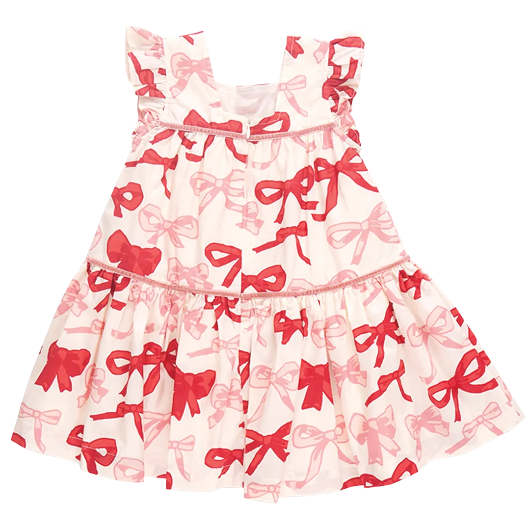 Camelia Dress Valentines Bows