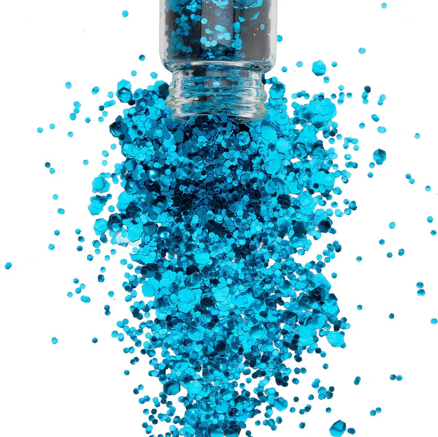 Certified Biodegradable Bio-Glitter 10g - SAPPHIRE BLUE