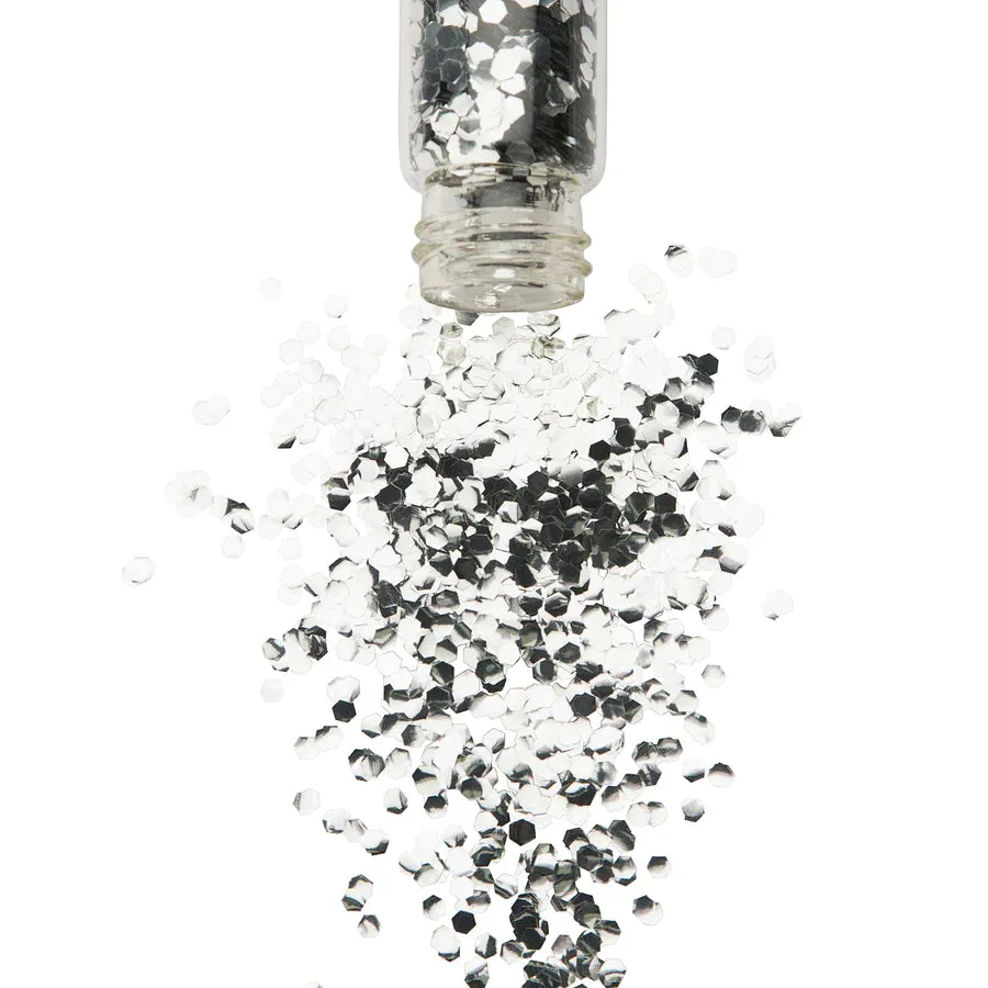 Certified Biodegradable Bio-Glitter 10g - SILVER