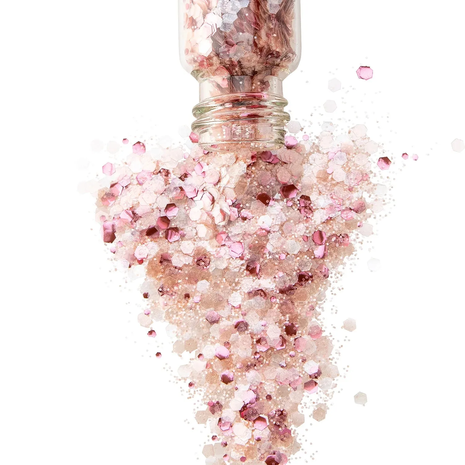 Certified Biodegradable Bio-Glitter 10g - STRAWBERRY MILKSHAKE