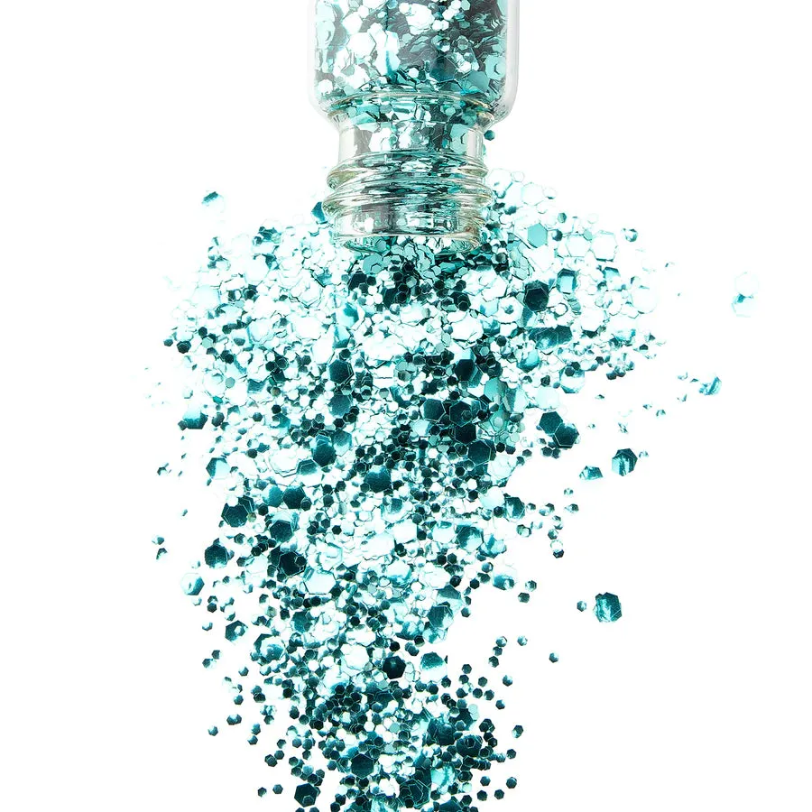 Certified Biodegradable Bio-Glitter 10g - TURQUOISE