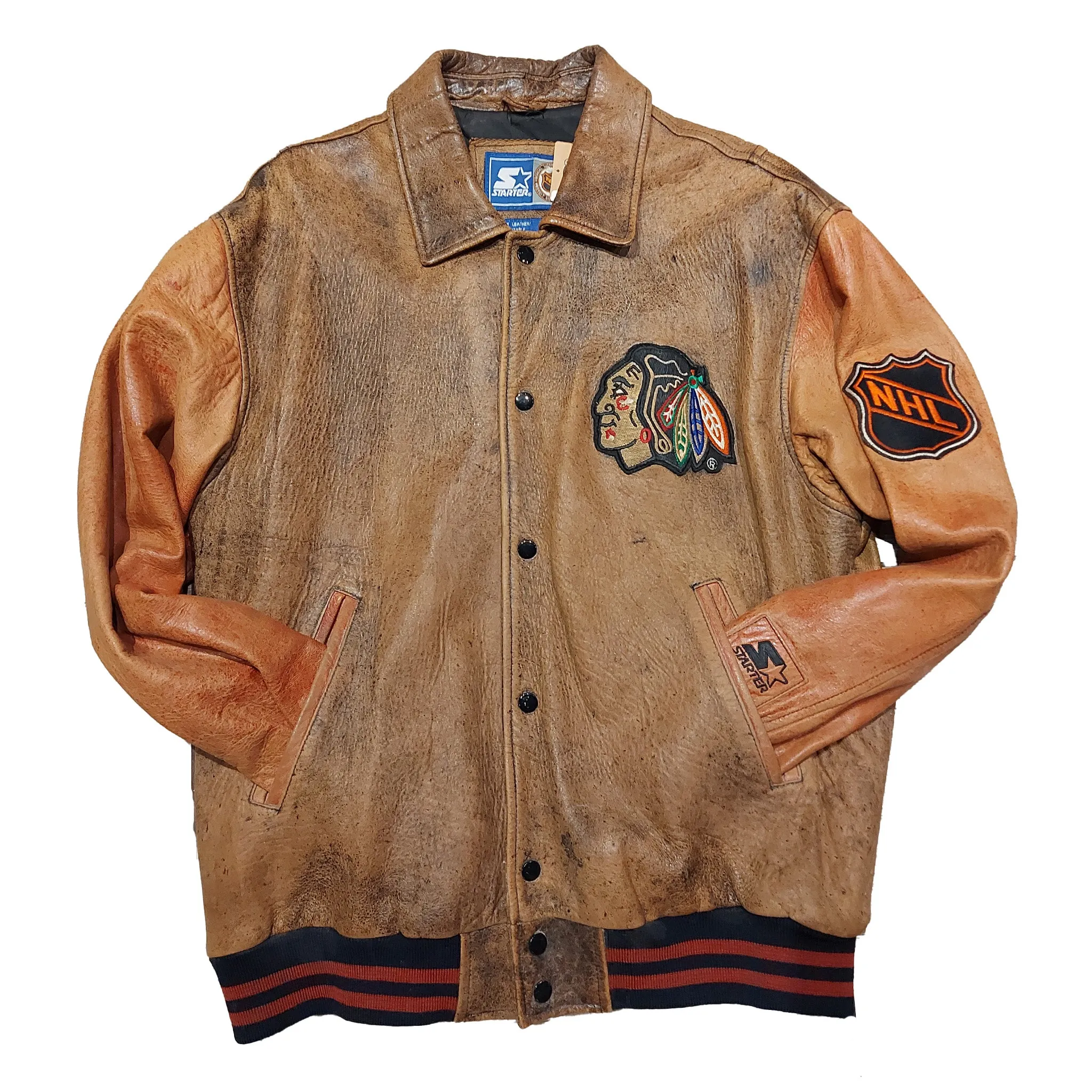 Chicago Blackhawks Varsity Jacket