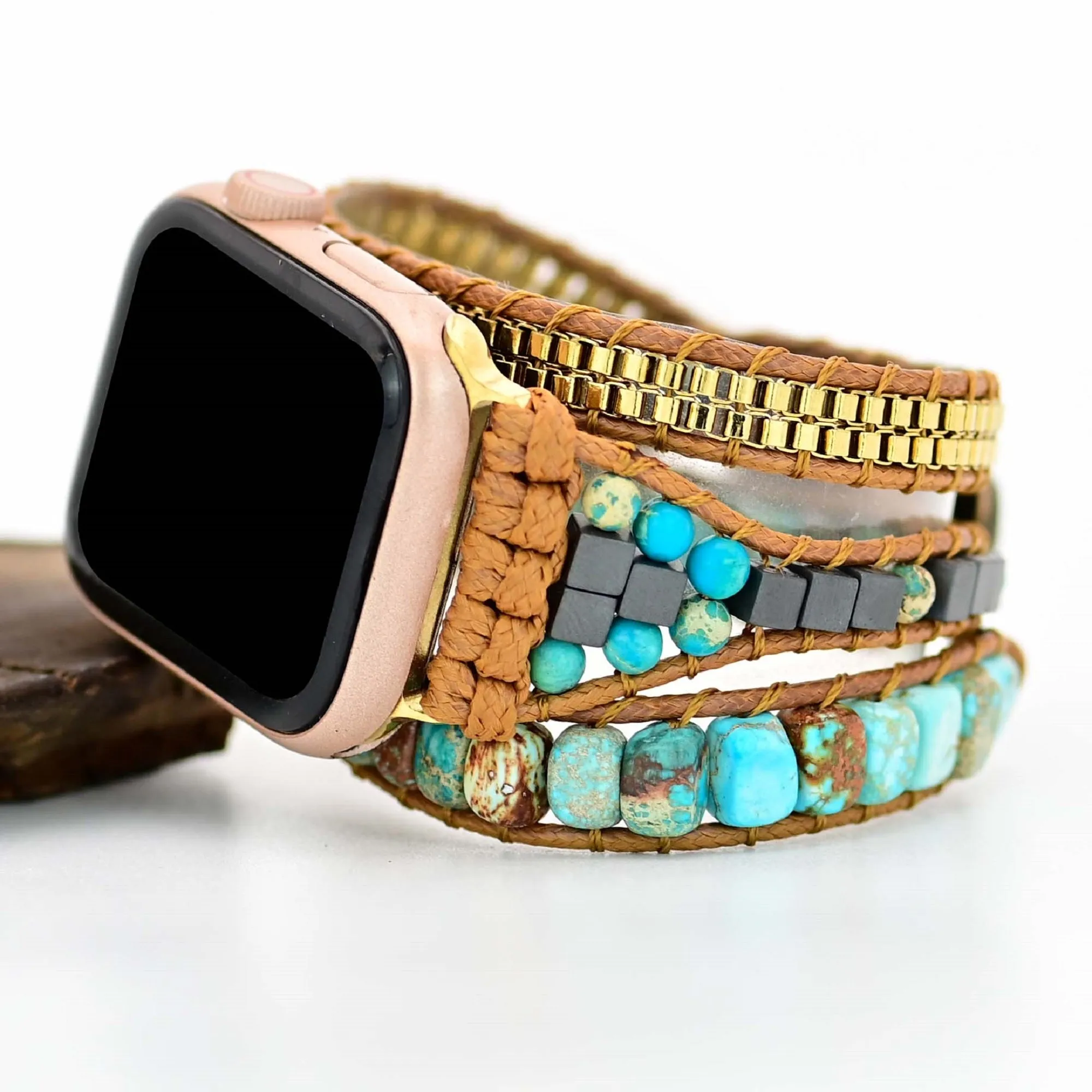 Desert Quartz Bohemian Wrapsody Bracelet Band For Apple Watch