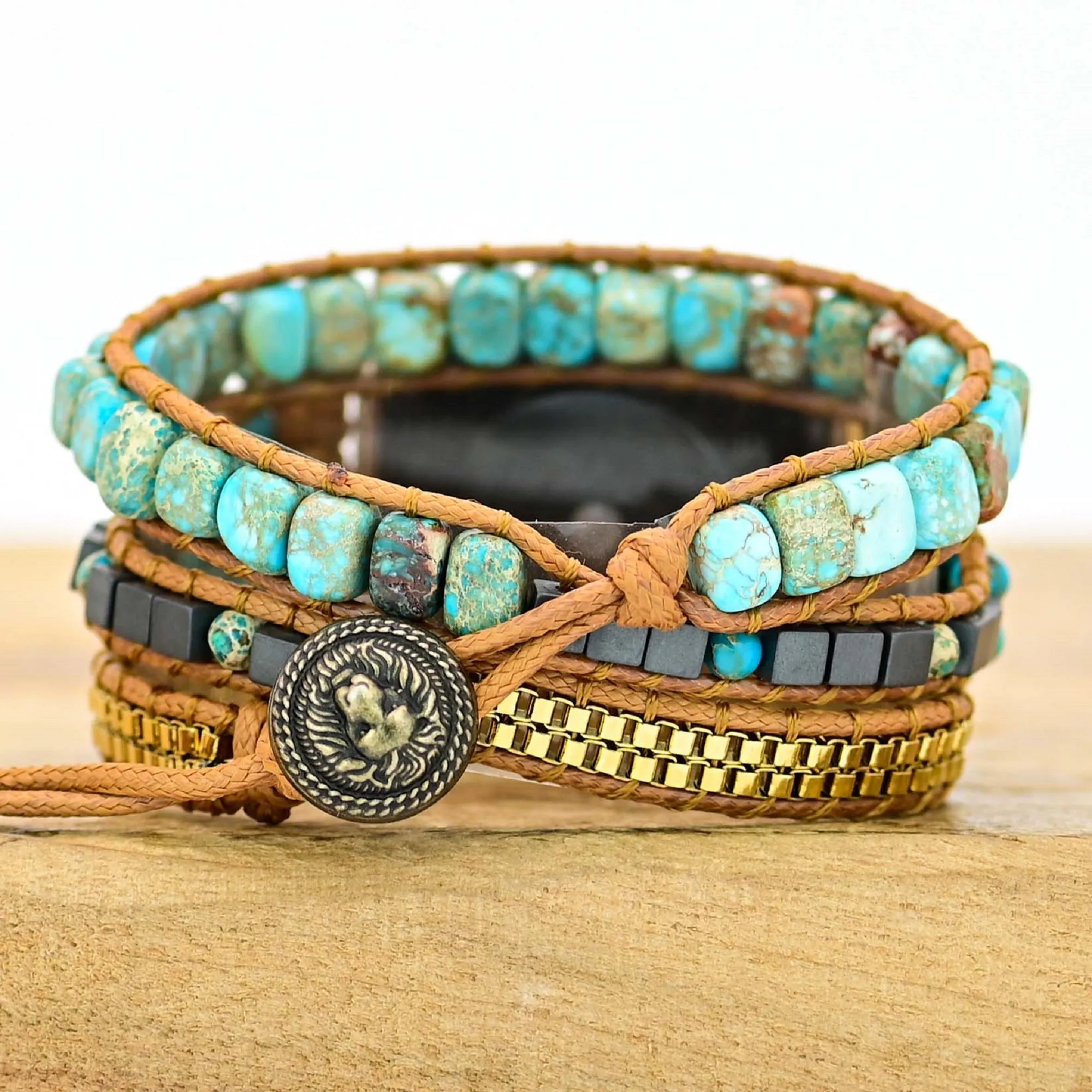 Desert Quartz Bohemian Wrapsody Bracelet Band For Apple Watch