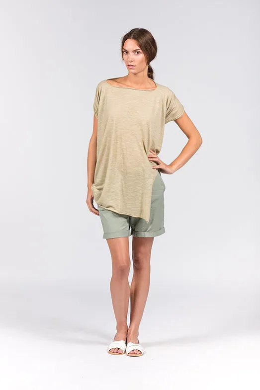 Dress QUATRO OPEN khaki