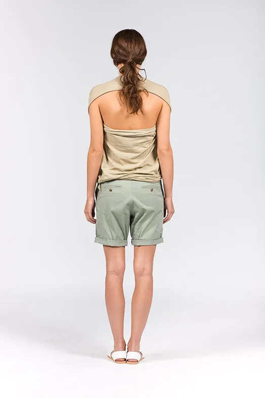 Dress QUATRO OPEN khaki