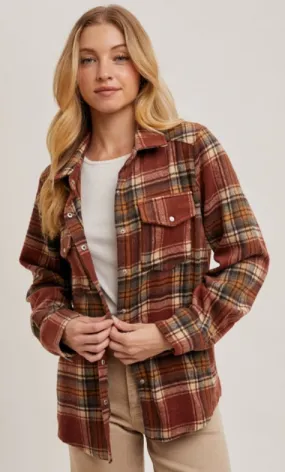 Elle Flannel Shacket
