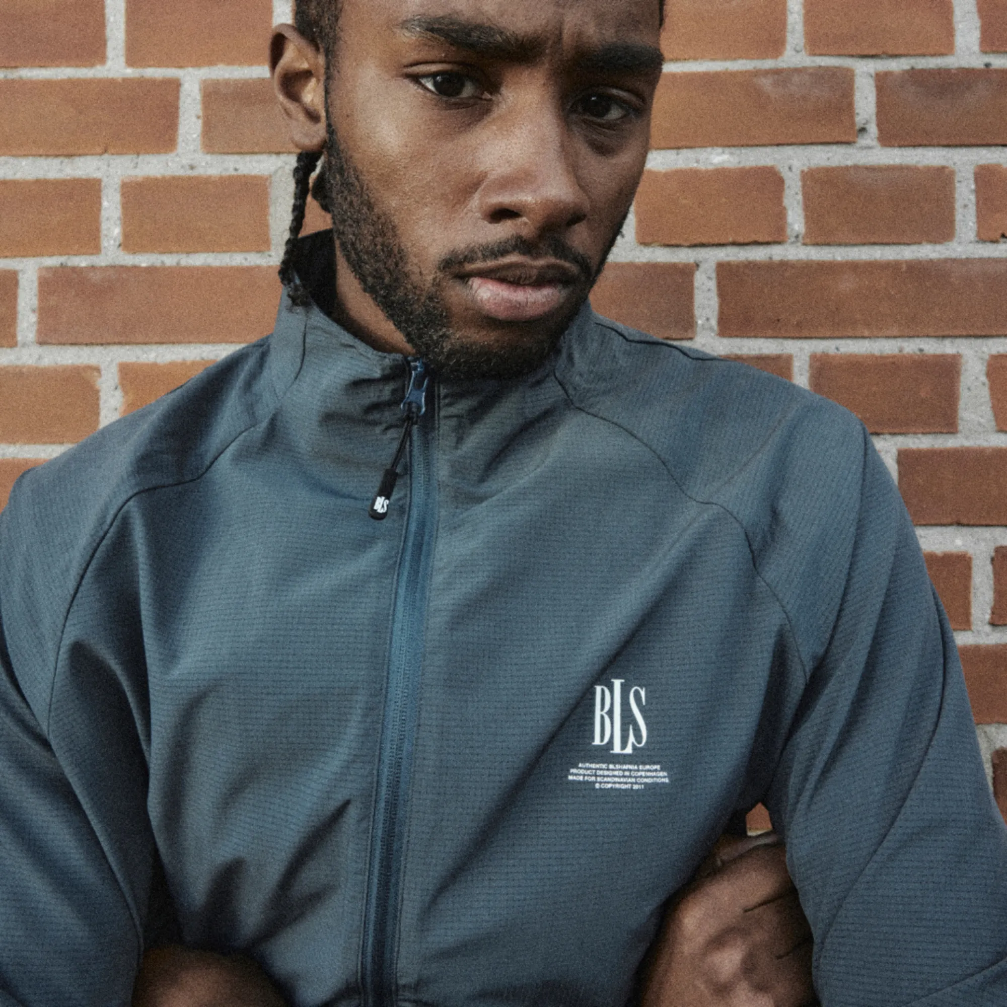 Elliot Track Top - Dark Grey