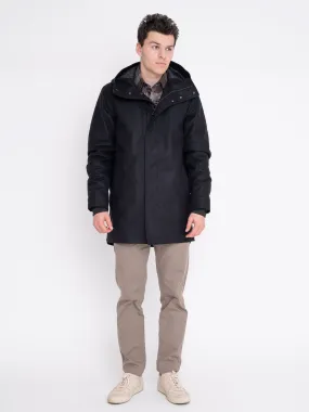ELLROY PARKA Sort