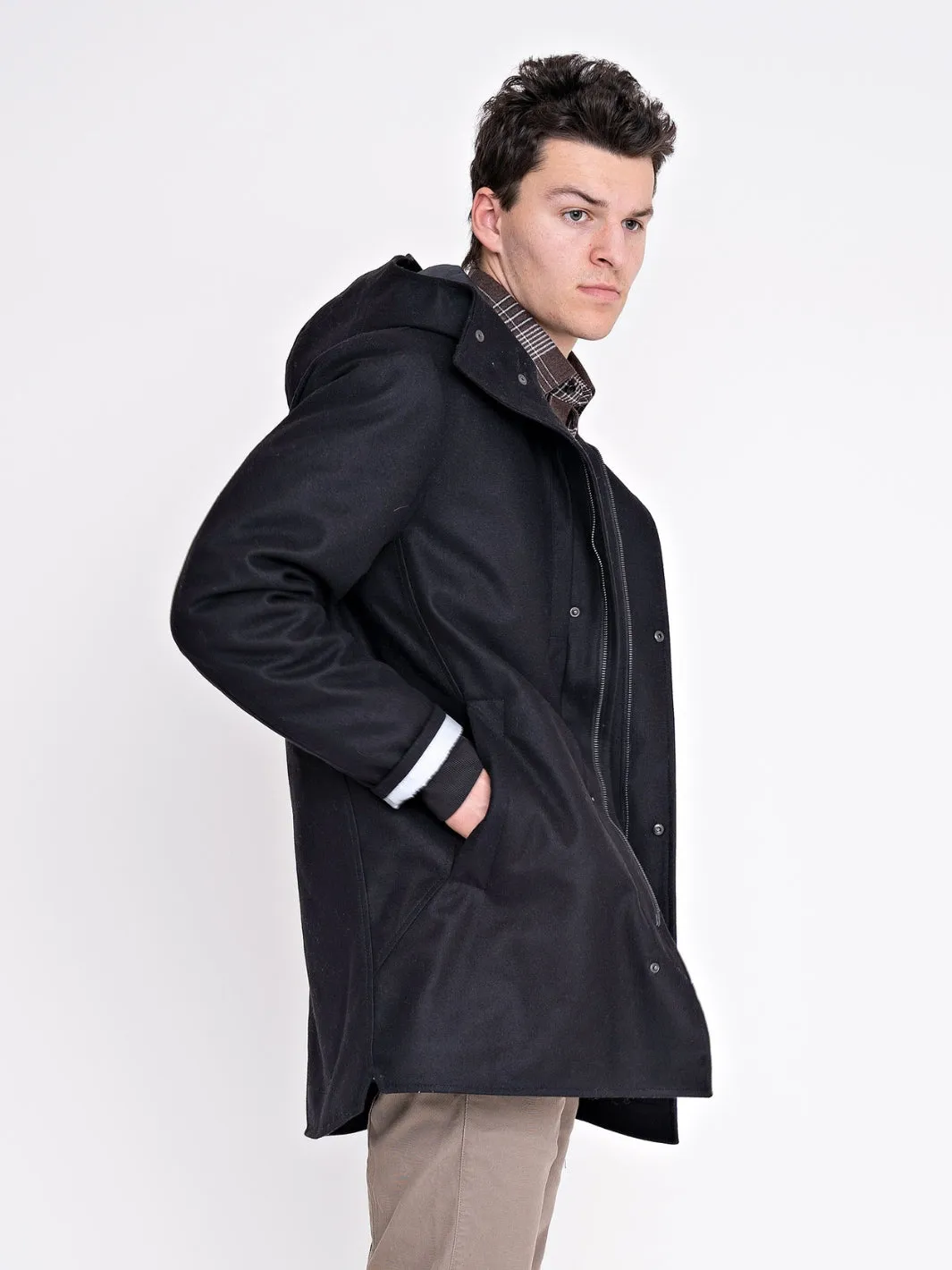 ELLROY PARKA Sort