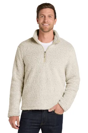 EMBROIDERED - F130 - Port Authority® Men's Cozy 1/4-Zip Fleece Sweater