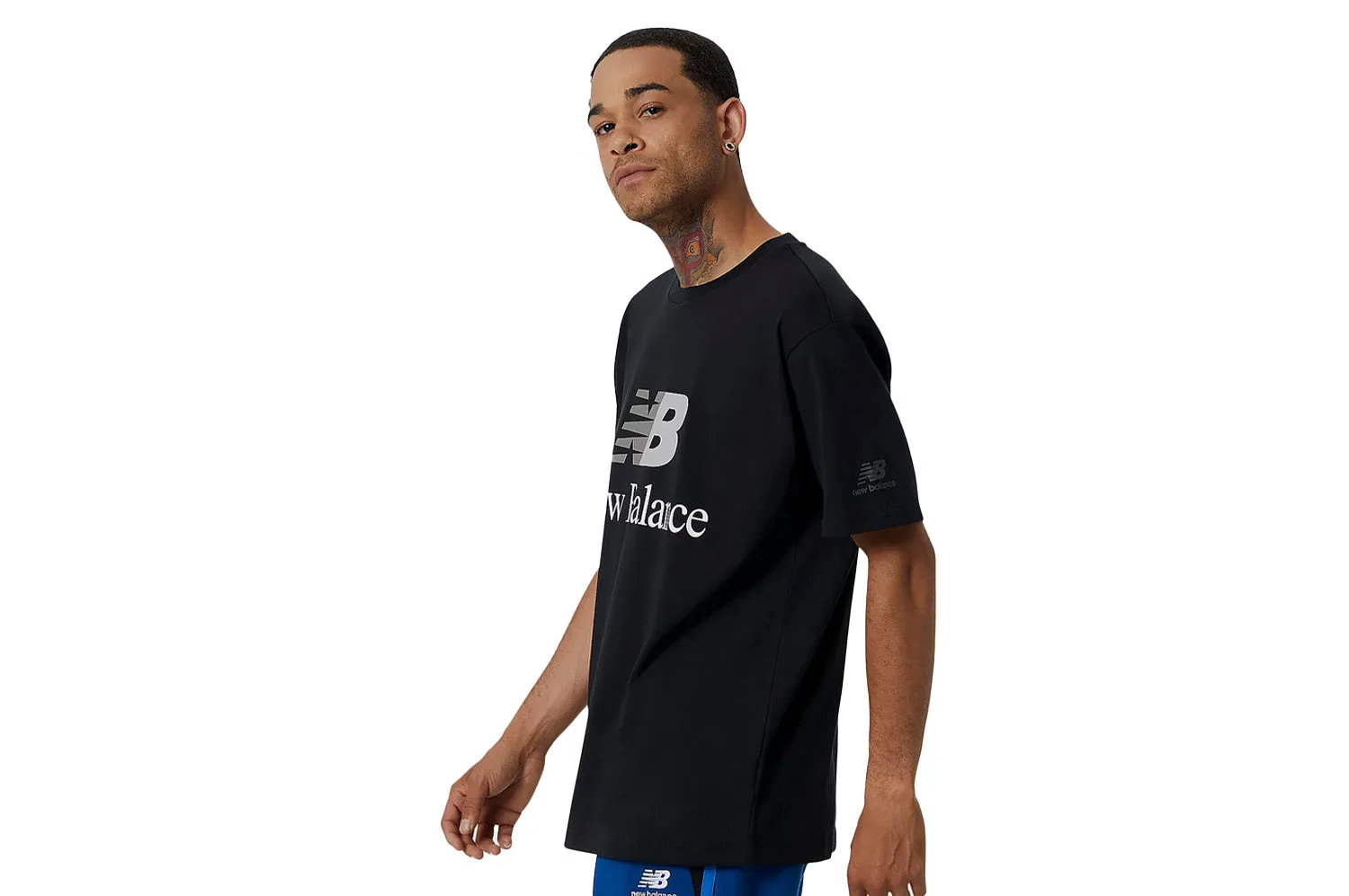 Essentials Celebrate Split Logo Tee