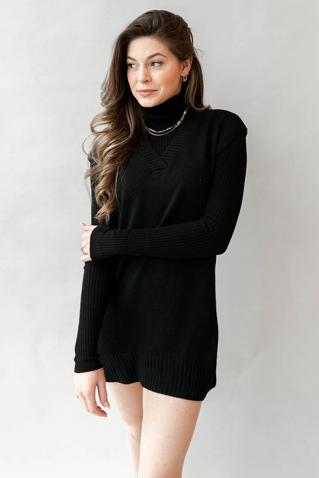 everlee vest sweater dress