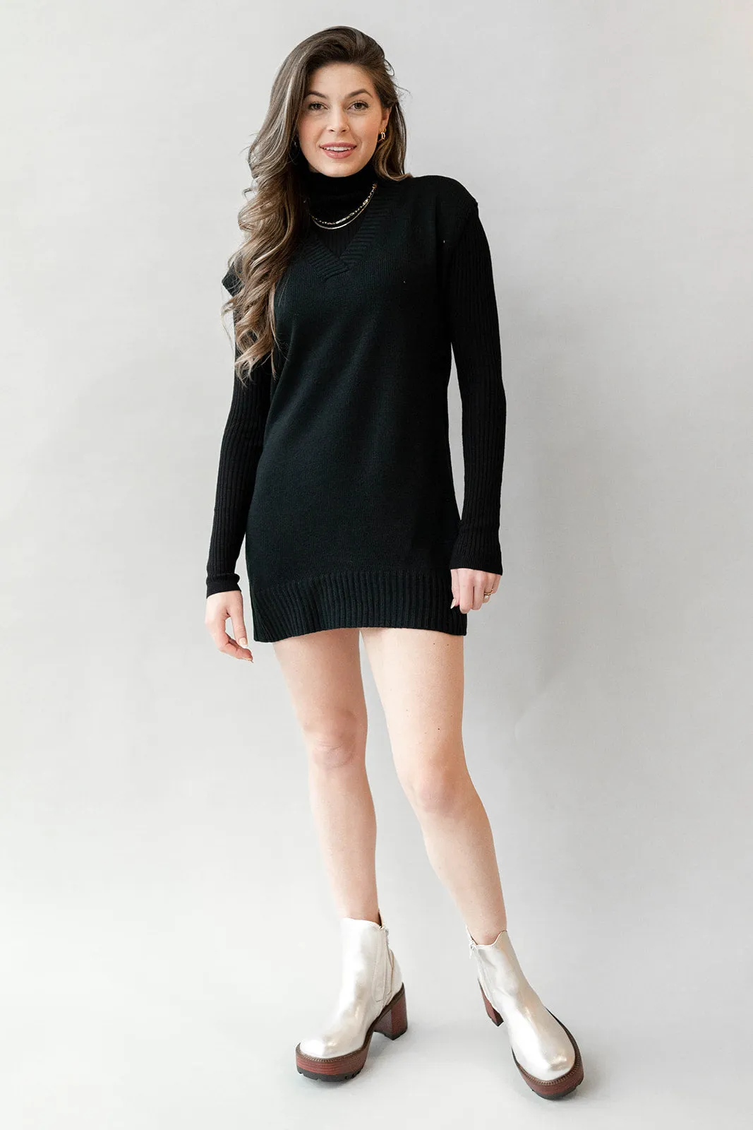 everlee vest sweater dress