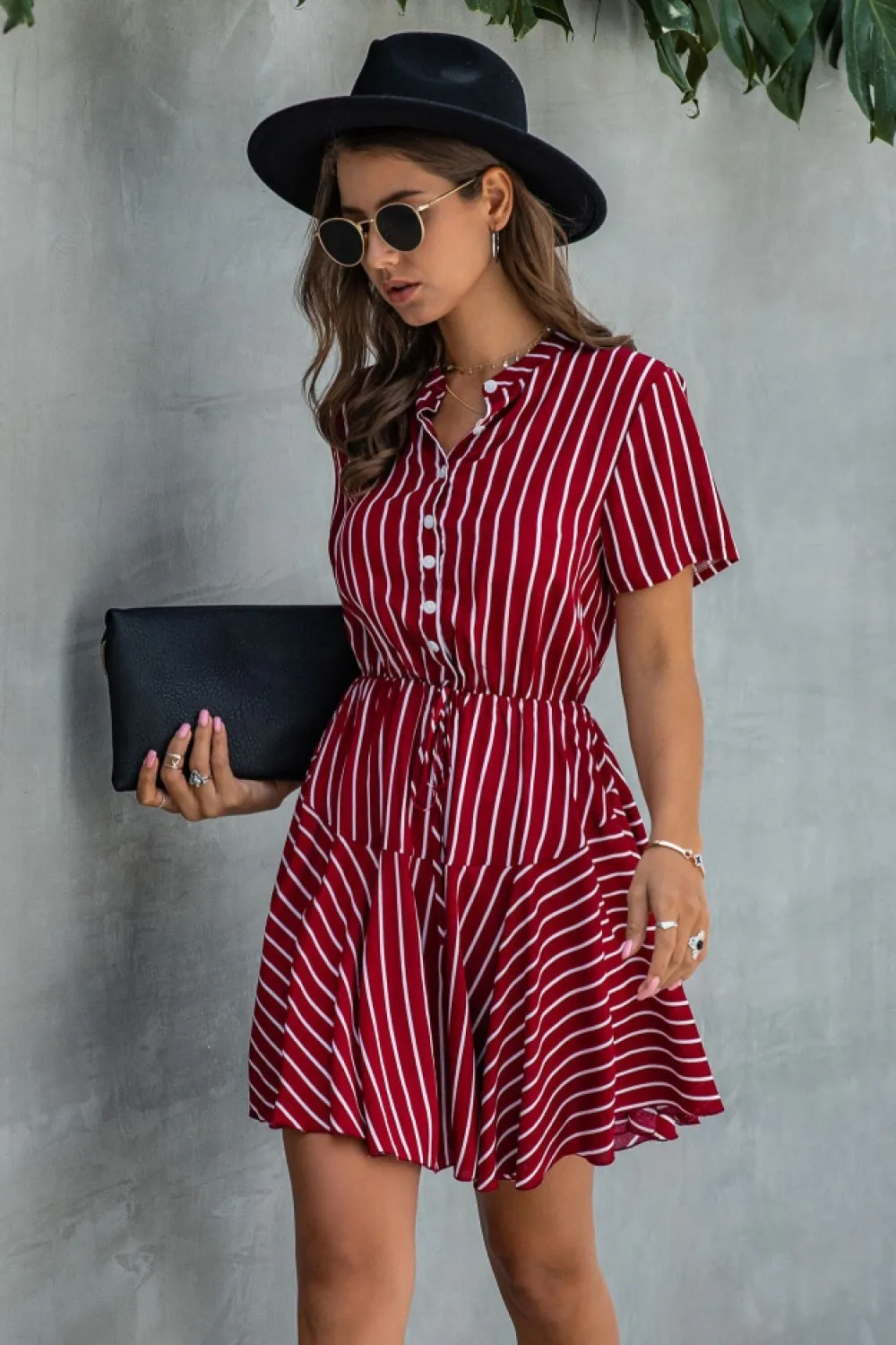 Feel All Money Stripe Dress