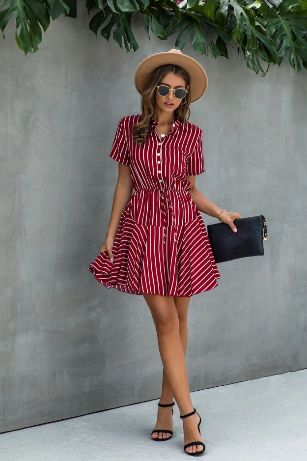 Feel All Money Stripe Dress