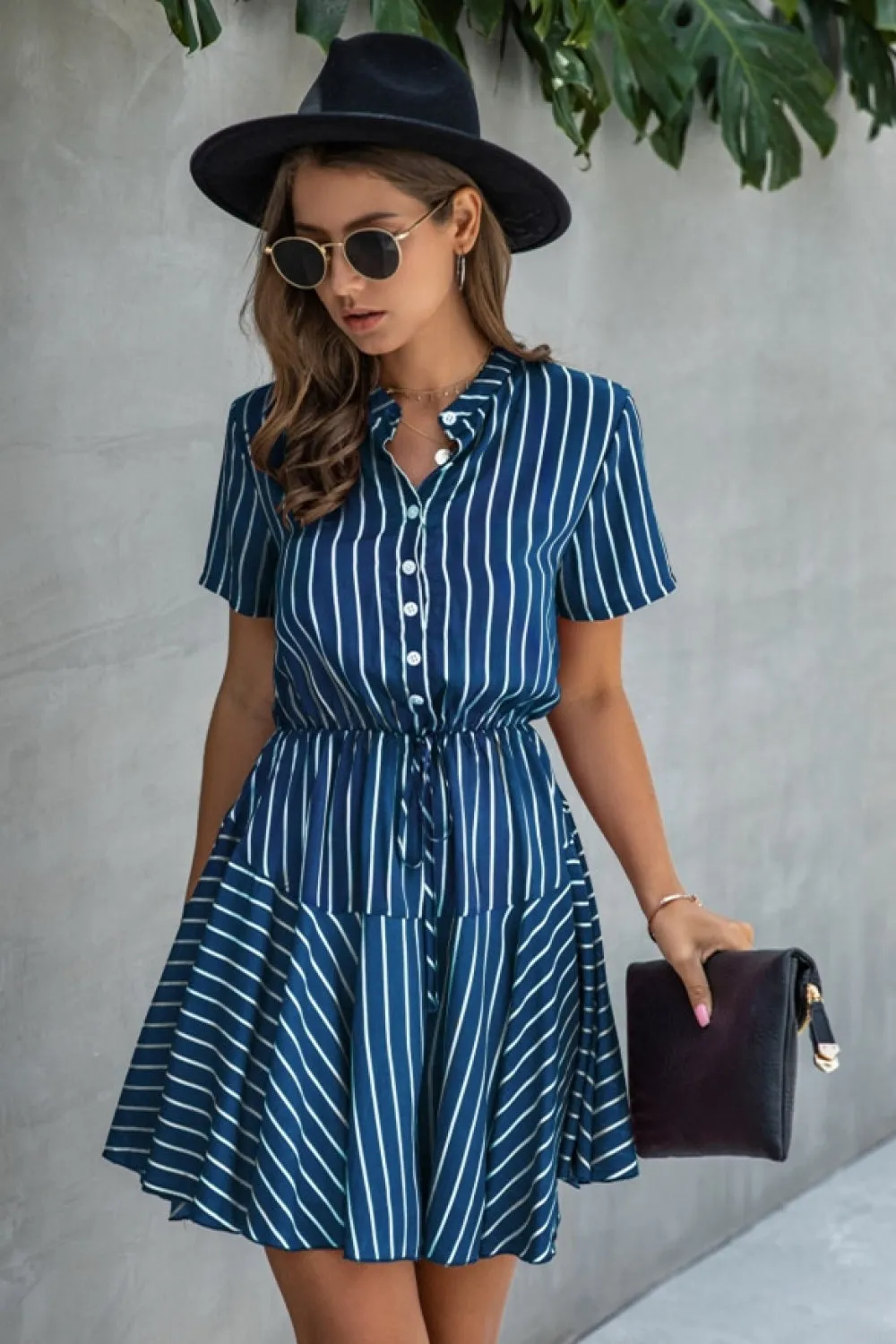 Feel All Money Stripe Dress