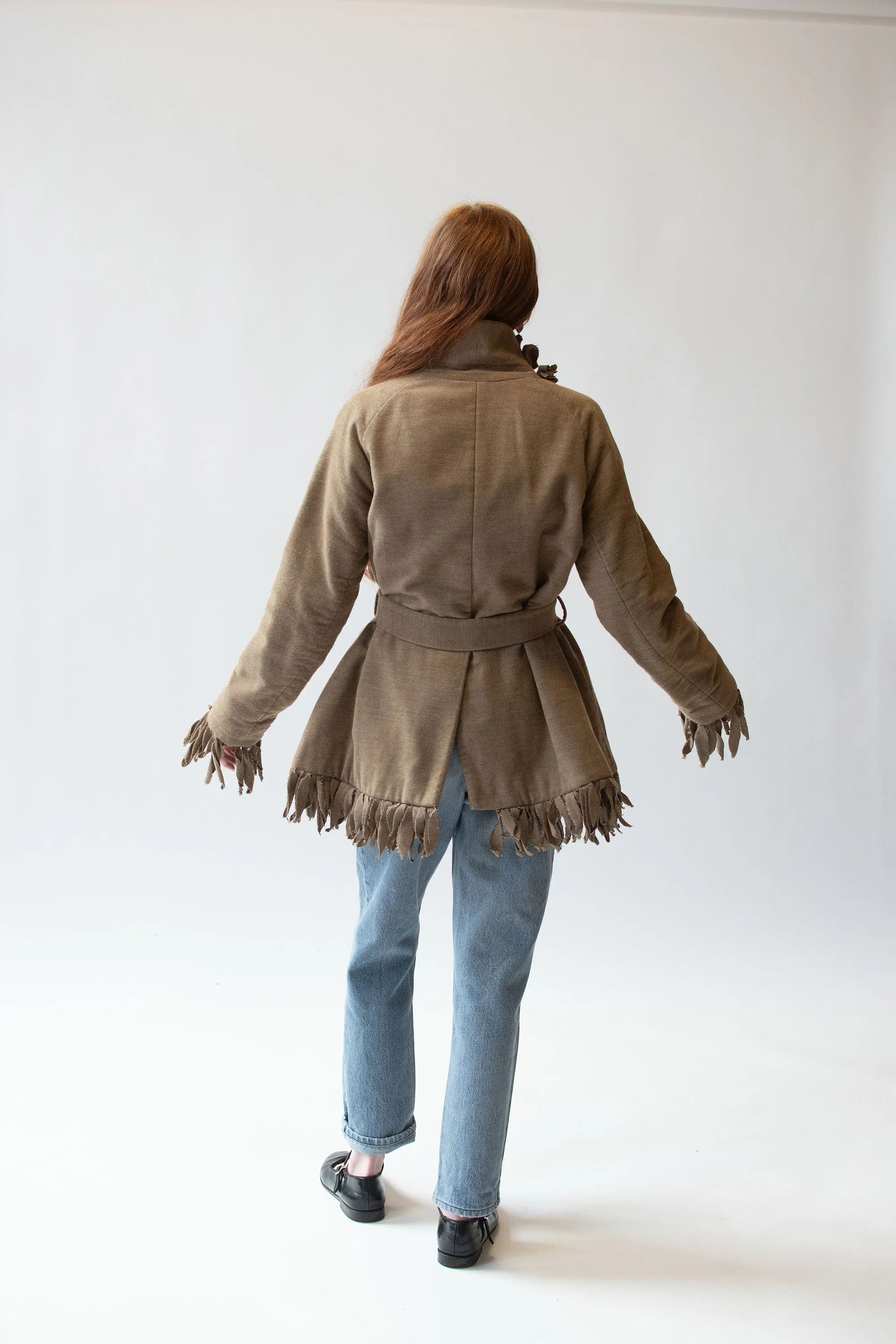 Fringed Coat | Romeo Gigli