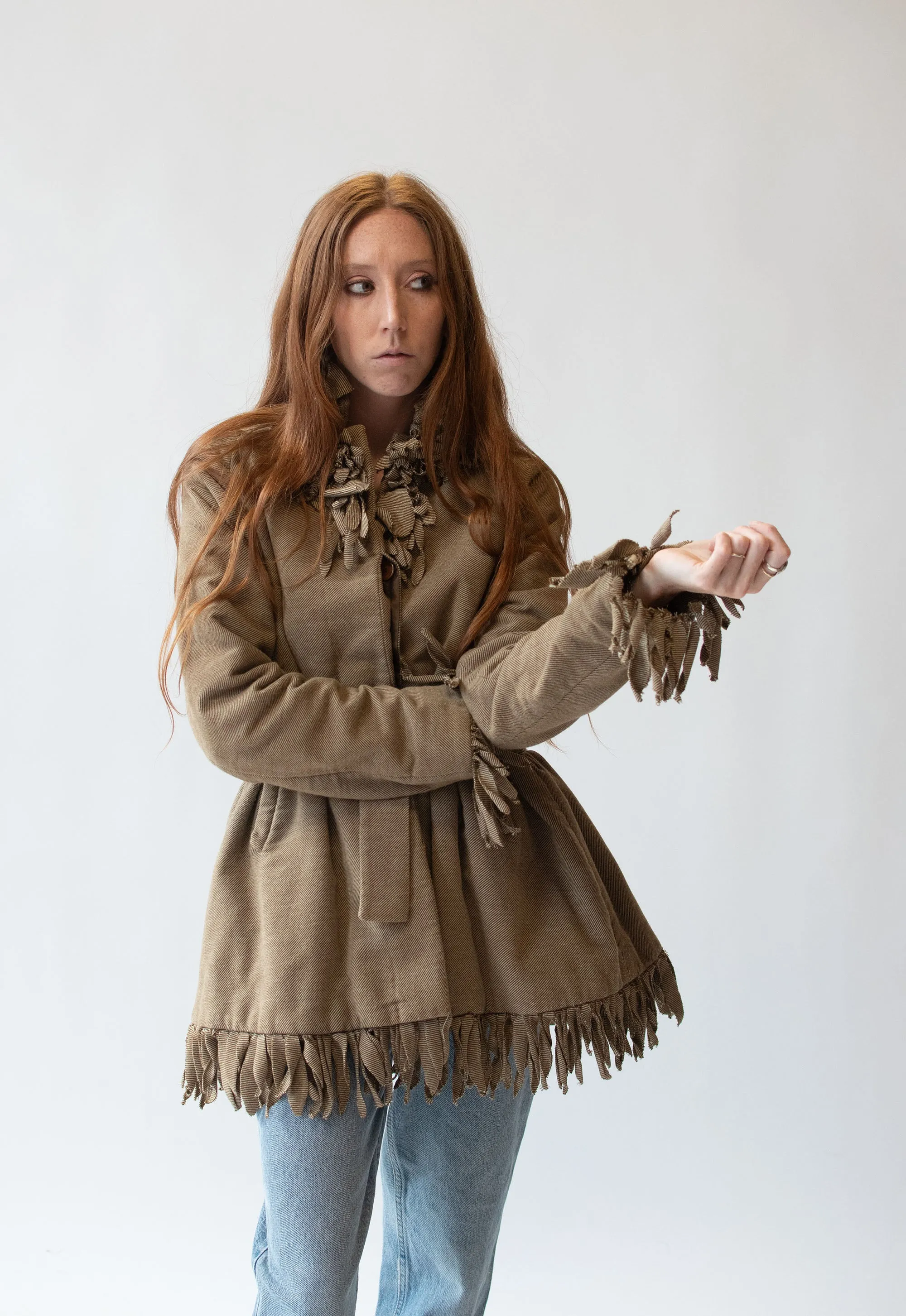 Fringed Coat | Romeo Gigli