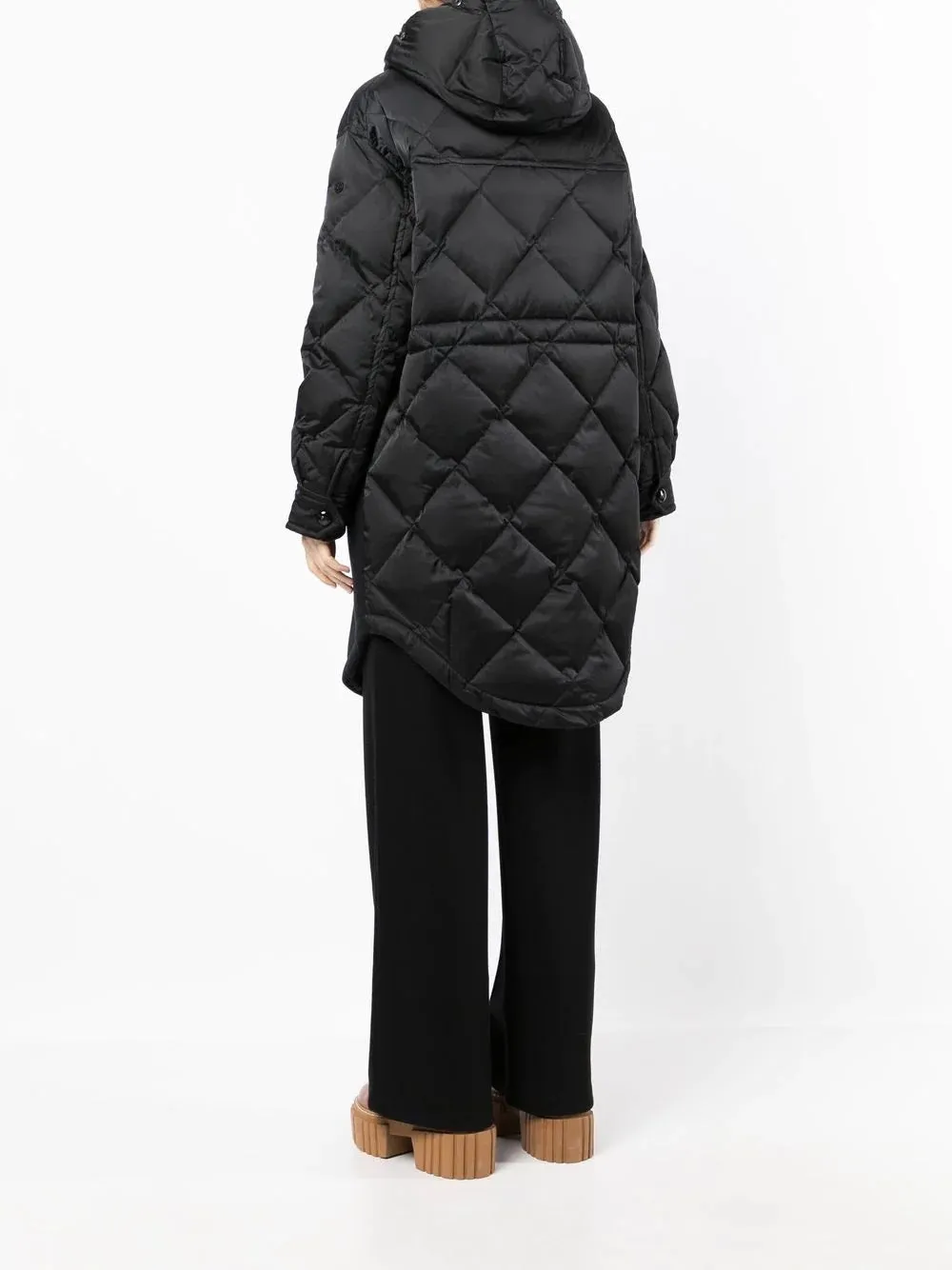 Goldbergh - quilted drawstring coat