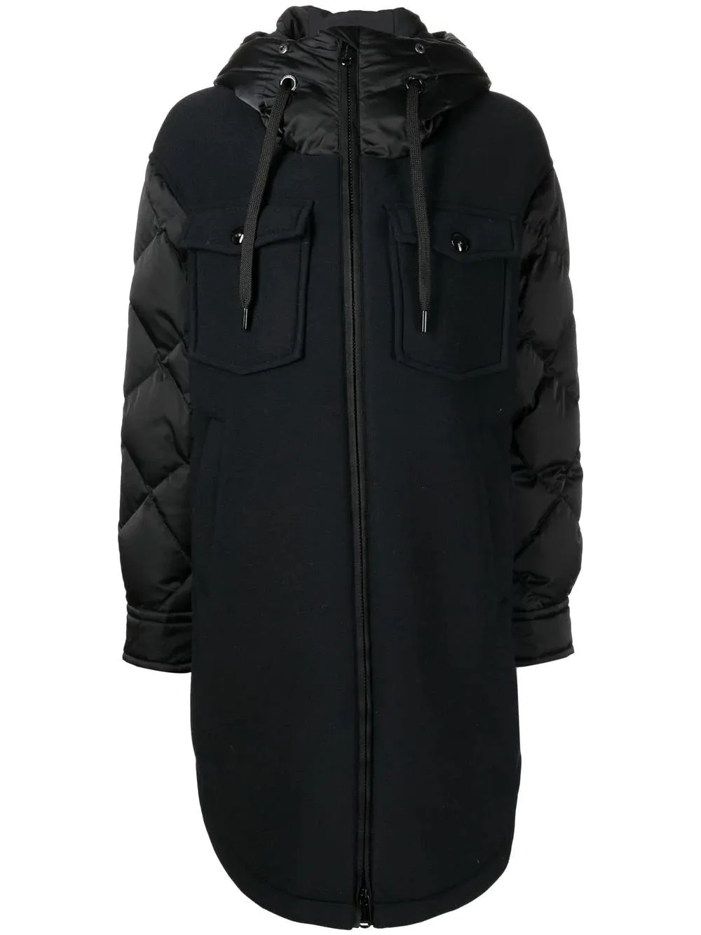 Goldbergh - quilted drawstring coat