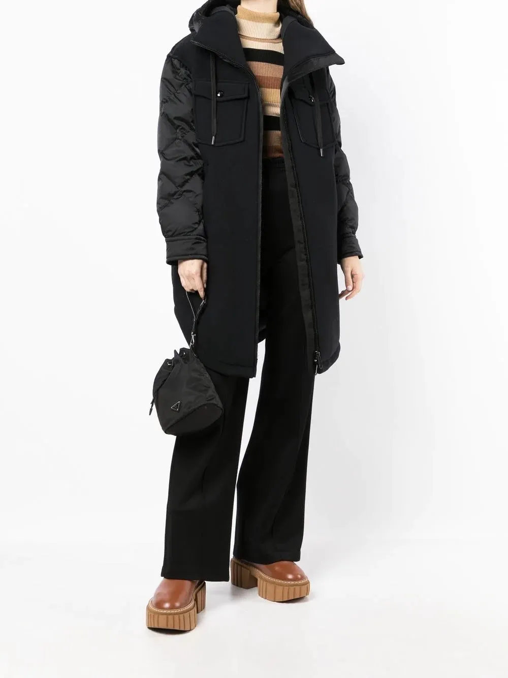 Goldbergh - quilted drawstring coat