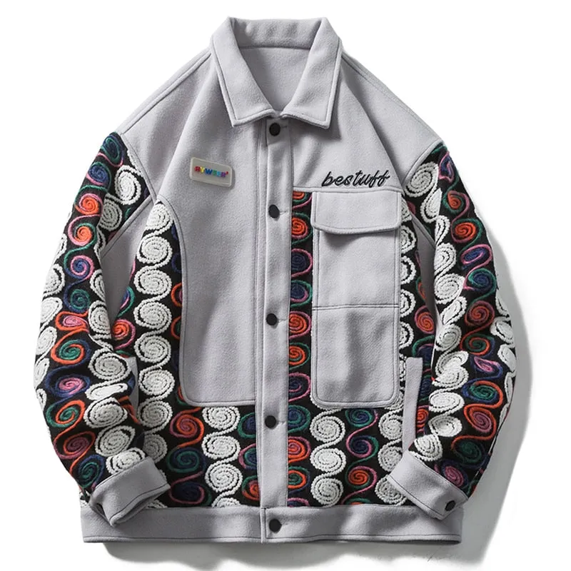 Gray Streetwear Jacket