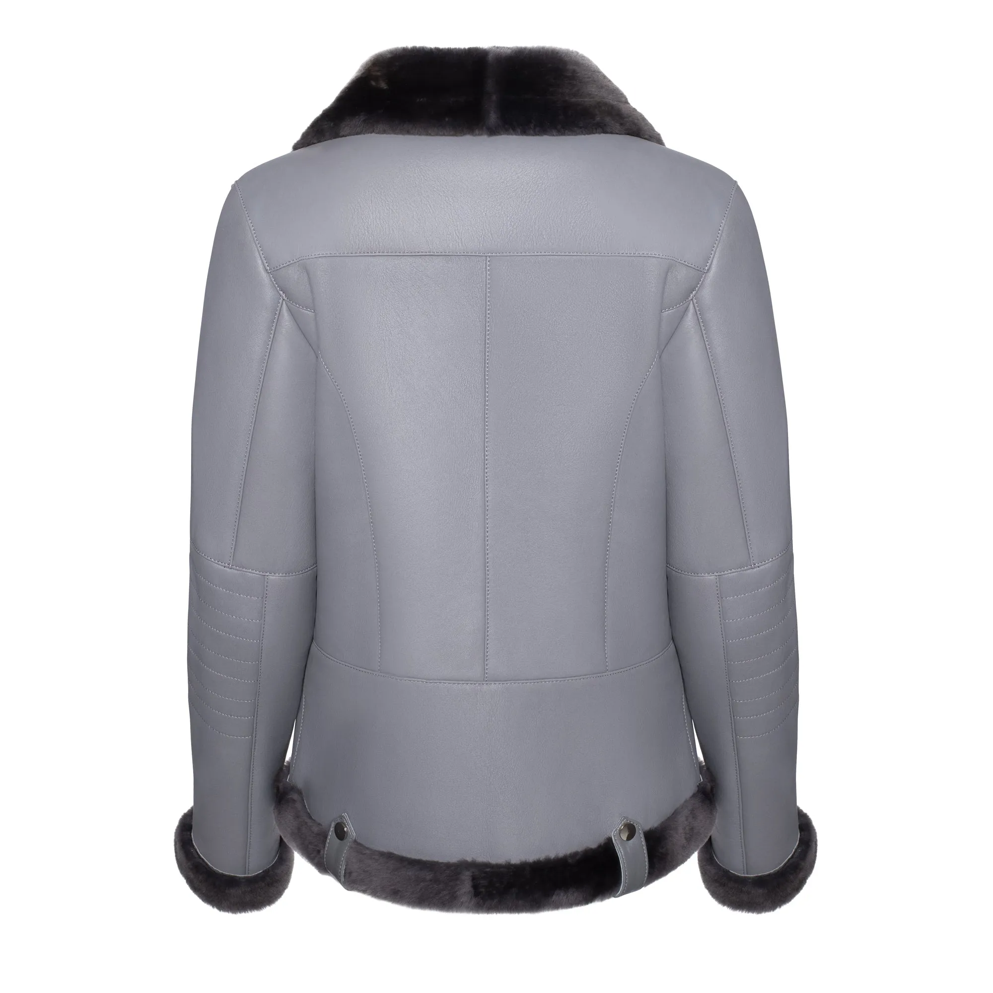 HARLEY Spanish Merino Shearling Sheepskin Moto Jacket