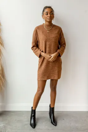 hazelnut sweater dress