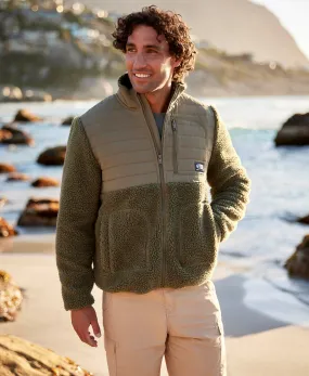 Hennie Mens Borg Jacket - Khaki
