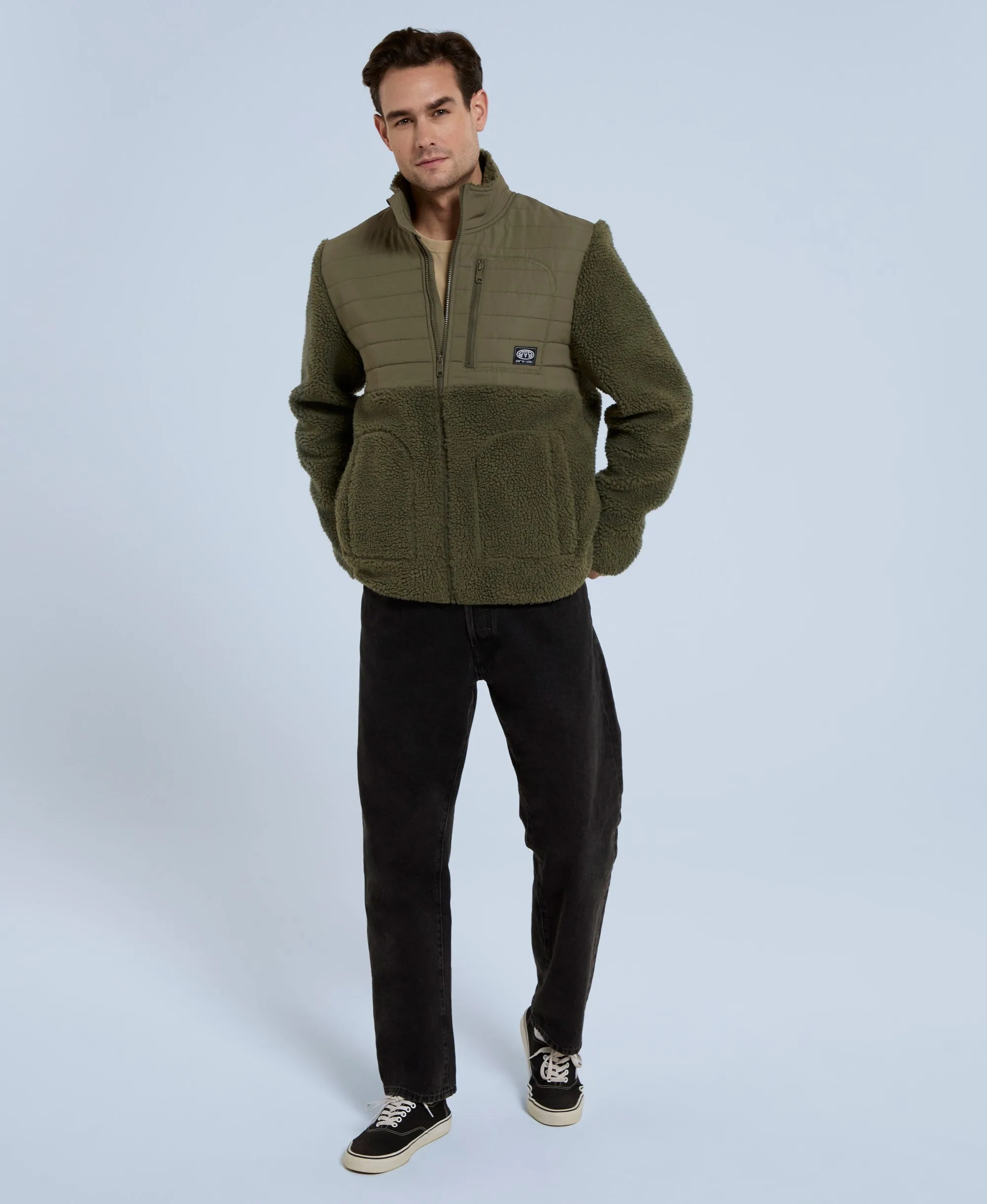 Hennie Mens Borg Jacket - Khaki