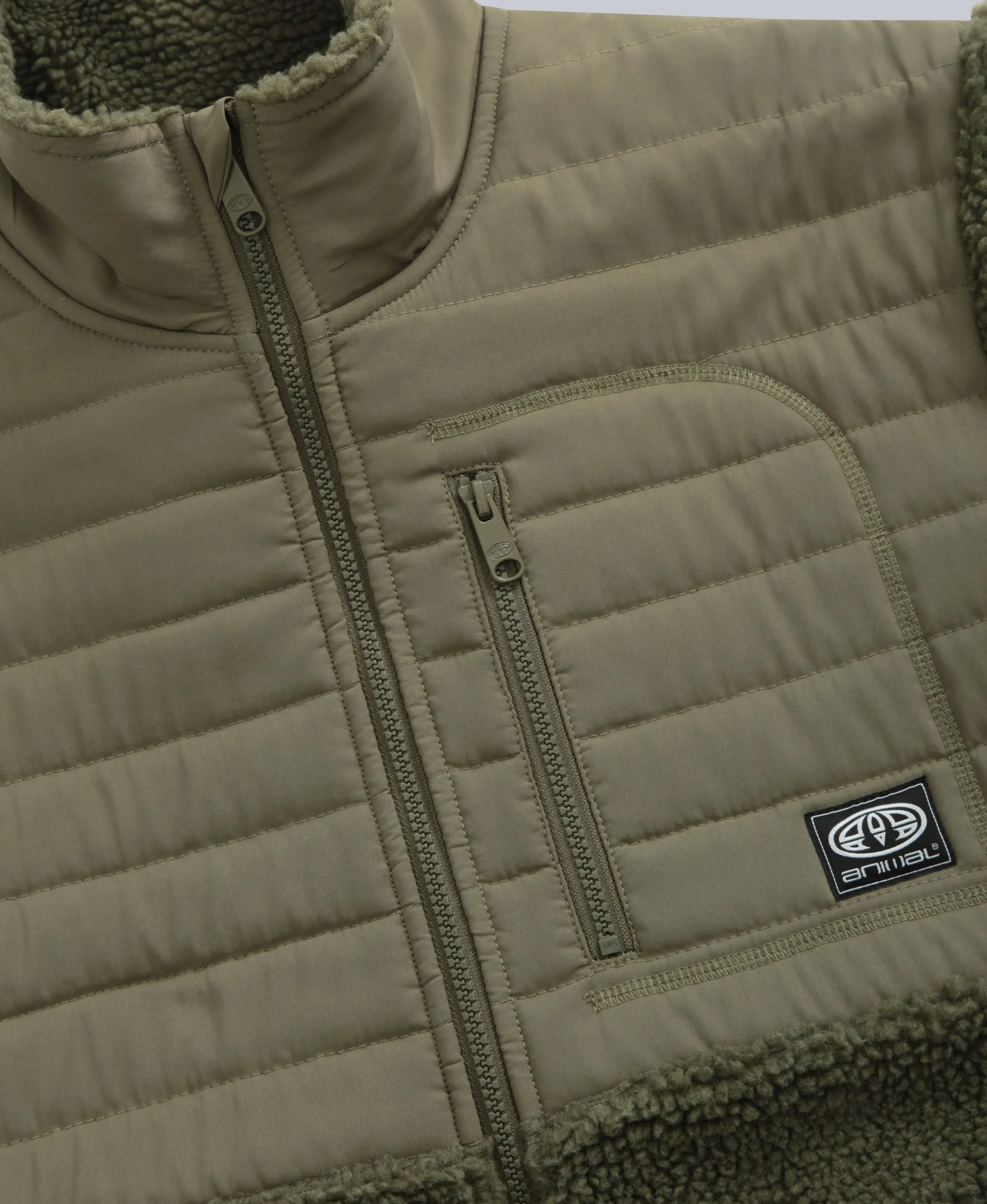Hennie Mens Borg Jacket - Khaki