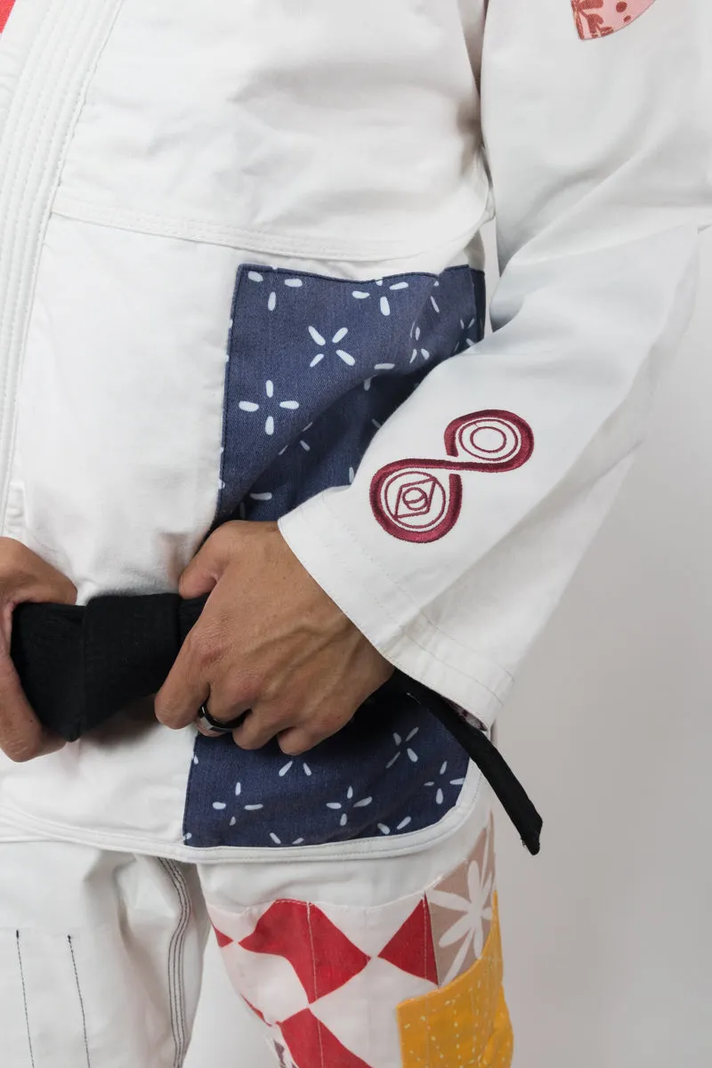 JASPER WONG BERIMBORO KIMONO - WHITE