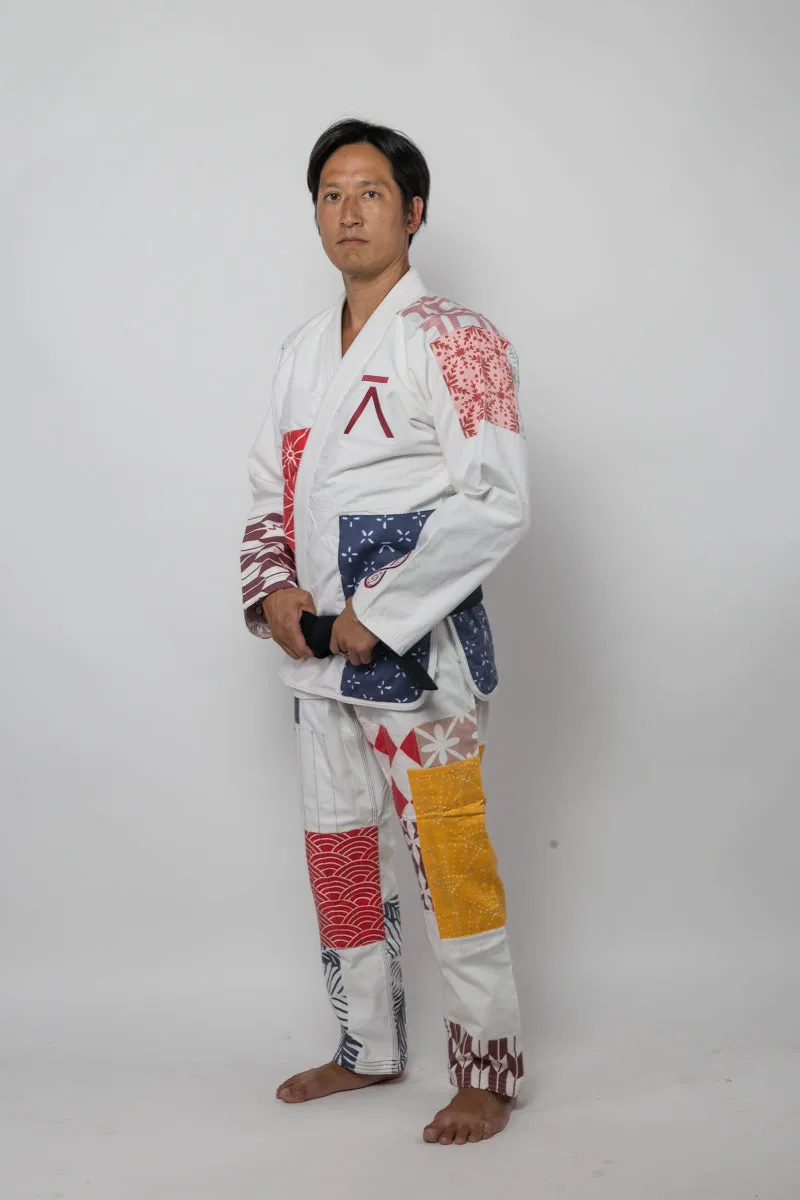 JASPER WONG BERIMBORO KIMONO - WHITE